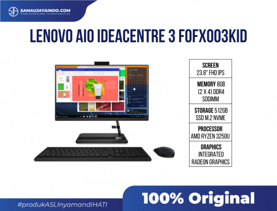 LENOVO AIO F0FX003KID [R3-3250U, 8 (4+4)GB, 512GB]