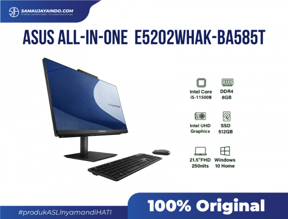 Asus AIO E5202WHAK-BA585T [i5-11500B 8G 512GB PCIE WIN 10 Home]