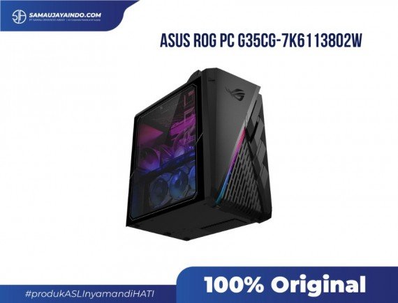Asus ROG PC G35CG-7K6113802W - I7-11700KF/Z590/64GB/1TB HDD + 1TB SSD/RTX3080 10GB/WIN 11 HOM/3Y/750W GOLD