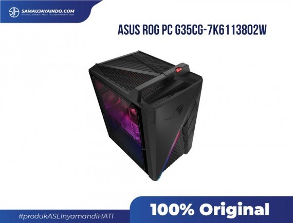 Asus ROG PC G35CG-7K6113802W - I7-11700KF/Z590/64GB/1TB HDD + 1TB SSD/RTX3080 10GB/WIN 11 HOM/3Y/750W GOLD