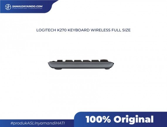 LOGITECH - K270 Keyboard Wireless Full Size 