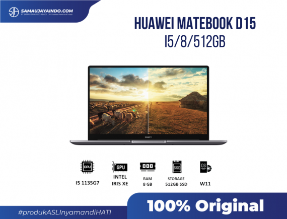 Huawei - Matebook D15 i5/8/512GB