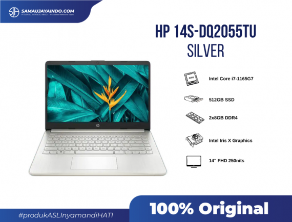 HP 14s-DQ2055TU Silver