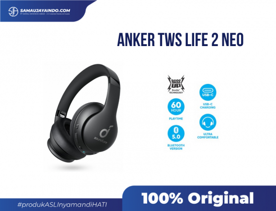 ANKER - Headphone Bluetooth Soundcore Life 2 Neo - A3033