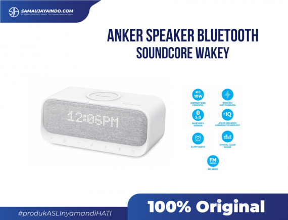 ANKER - Speaker Bluetooth + Wireless Charging Soundcore Wakey - A3300