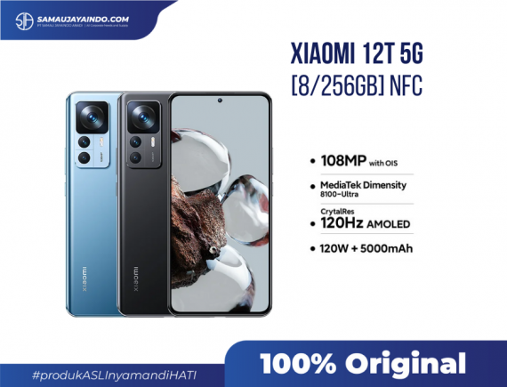 XIAOMI 12T 5G 8/256GB NFC