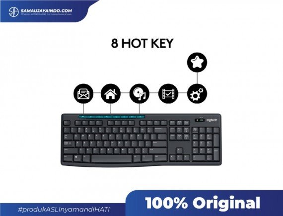 Logitech MK275 Wireless Keyboard Mouse Combo