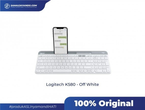 Logitech K580 Keyboard Slim Multi-Device Wireless  Bluetooth