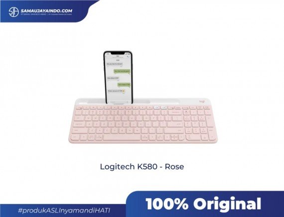 Logitech K580 Keyboard Slim Multi-Device Wireless  Bluetooth