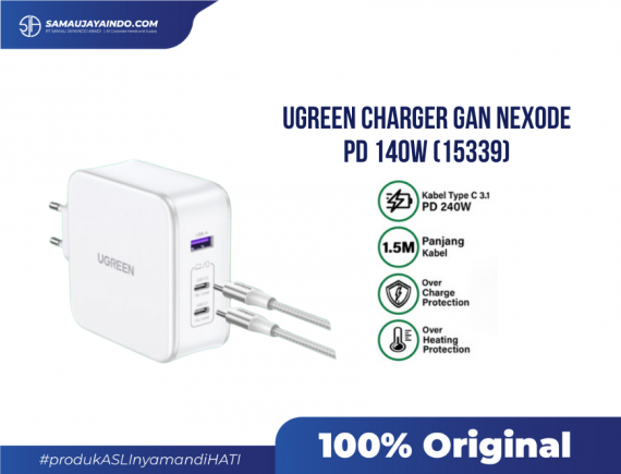 UGREEN Charger GAN Nexode PD Fast Charging 140W 1 SET (15339)
