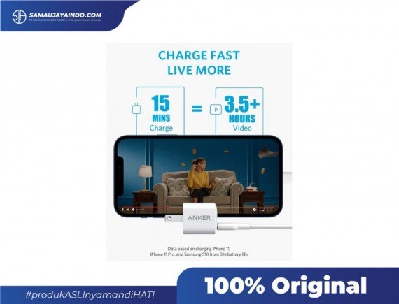 ANKER - Wall Charger Powerport Nano 20W (A2633)