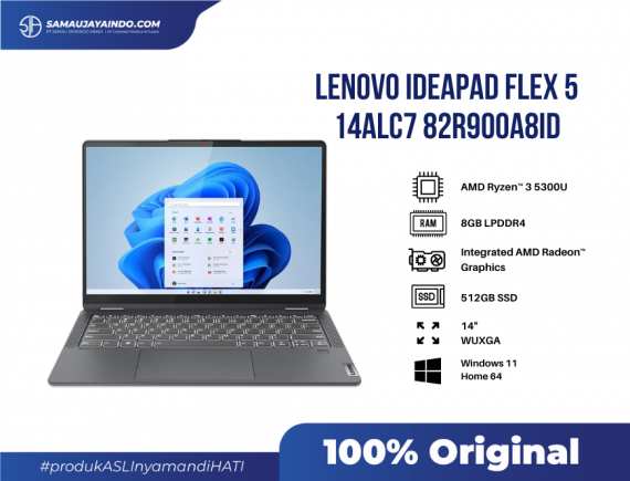 Lenovo IdeaPad FLEX 5 14ALC7 82R900A8ID Storm Grey