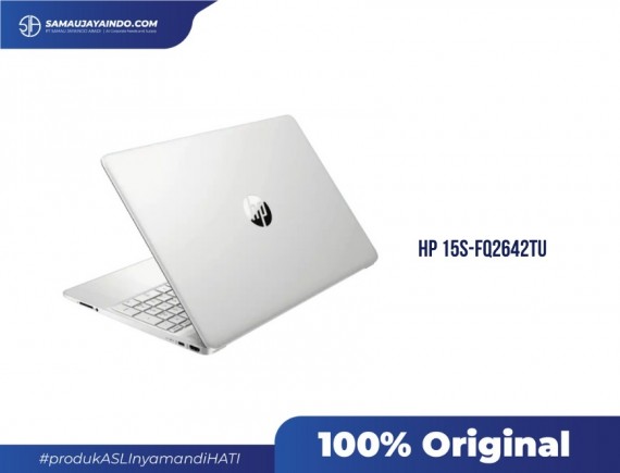 HP 15s-FQ2642TU, Intel Core i5-1135G7, 8GB DDR4-2666 SDRAM (2x4GB), 512GB PCIe NVMe M.2 SSD, 15.6