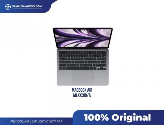 MacBook Air 13-inch MLXX3ID/A (M2/8C CPU/8C GPU/512GB) - Space Grey