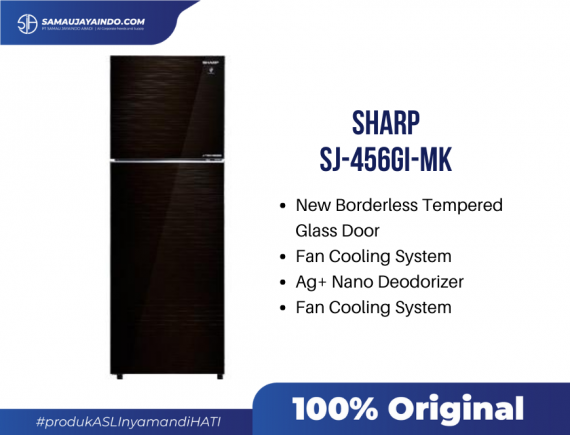 SHARP REFRIGERATOR SJ-456GI-MK