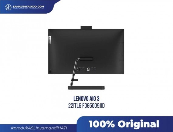 Lenovo AIO 3 22ITL6 F0G5009JID (Black) [i3-1115G4 / 4GB RAM / 256GB SSD]