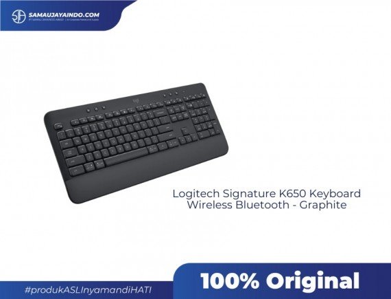 Logitech Signature K650 Keyboard Wireless Bluetooth