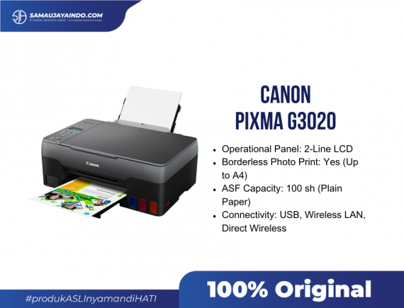 Canon Printer Ink Tank - PIXMA G3020