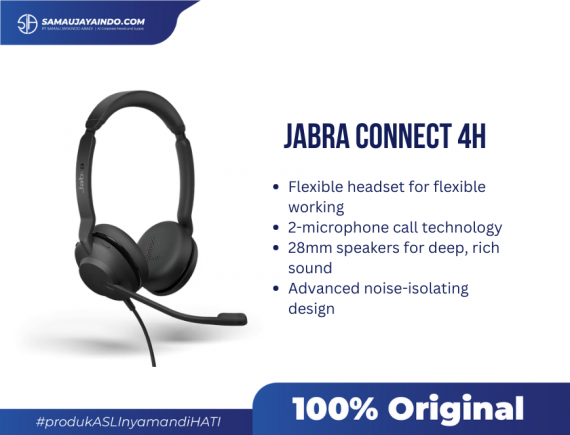 Jabra Connect 4H Professional Headphone Headset