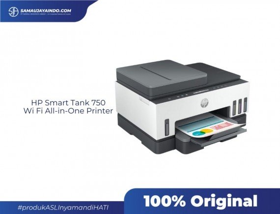 HP Smart Tank 750 Wi Fi All-in-One Printer with ADF