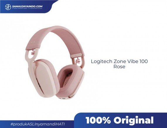 Logitech Zone Vibe 100 Headphone Wireless Bluetooth Noise Cancelling