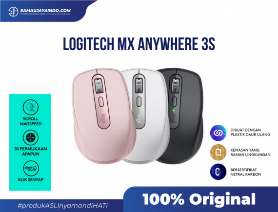 Logitech MX Anywhere 3s Mouse Wireless Bluetooth