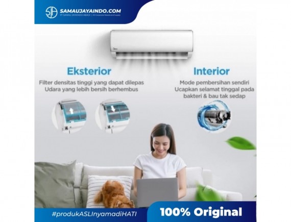 Midea AC Split 1 PK MSAF - 09CRN2
