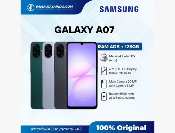 SAMSUNG GALAXY A07 4/128 GB BLACK