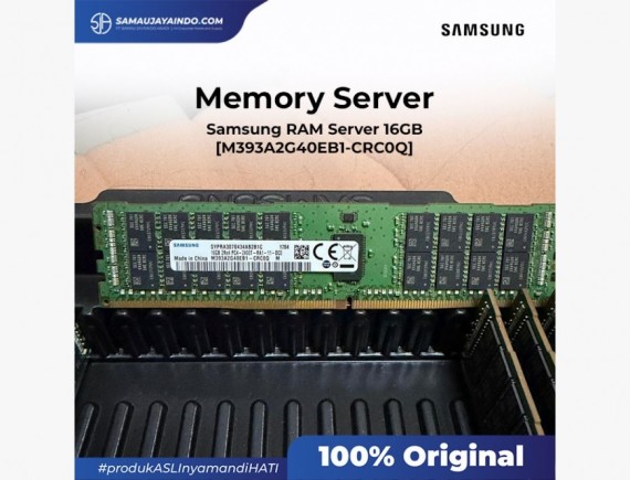 Samsung RAM Server 16GB DDR4 2400T ECC Registered RDIMM M393A2G40EB1-CRC0Q PC4-19200